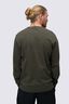 Macpac Men's Vintage Embroidered Fairtrade Organic Cotton Long Sleeve T-Shirt, Forest Night Marle, hi-res