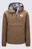 Macpac Men&rsquo;s Heritage Fleece-Lined Windbreaker, Kangaroo/Heritage Print, hi-res