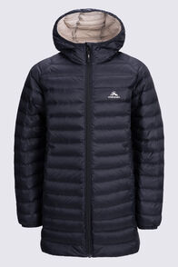 Macpac Kids' Uber Light Down Coat, Black, hi-res