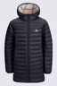 Macpac Kids' Uber Light Down Coat, Black, hi-res