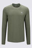 Macpac Men's brrr&deg; Long-Sleeve T-Shirt, Bronze Green, hi-res