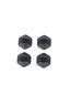 Macpac Lightweight Furniture Feet &mdash; 4 pack, Black, hi-res