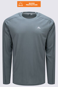 Macpac Men's Trail Long Sleeve T-Shirt, Balsam Green, hi-res
