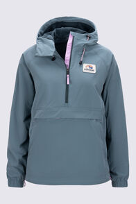 Macpac Women&rsquo;s Heritage Fleece Lined Windbreaker, North Atlantic, hi-res