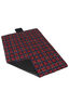 Wanderer Fleece Picnic Rug — 1.5 x 2 m, Red Check, hi-res