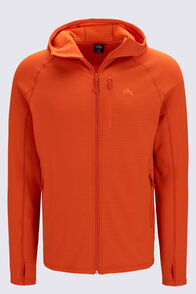 Macpac Men's Ion Fleece Jacket, Pureed Pumpkin/Red Orange, hi-res