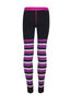 Macpac Kids' 220 Merino Long Johns, Purple Stripe, hi-res