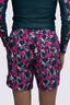 Macpac Women's Breeze Bay 8" Boardshorts, Deep Teal Shatter, hi-res