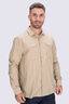 Macpac Men's brrr&deg; Long Sleeve Shirt, Cornstalk, hi-res