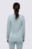 Macpac Women's Geothermal Long Sleeve Top, Grey Mist, hi-res