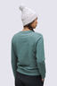 Macpac Women's 280 Merino Blend Long Sleeve Crew, Dark Forest Marle, hi-res