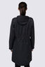 Macpac Women&rsquo;s Mistral Long Raincoat, Black, hi-res