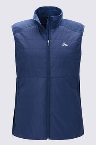Macpac Men's Caples Hybrid Insulated Vest, Navy Iris, hi-res