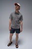 Macpac Men's Camp Printed Short-Sleeve Shirt, Dust Worn Lines Print, hi-res