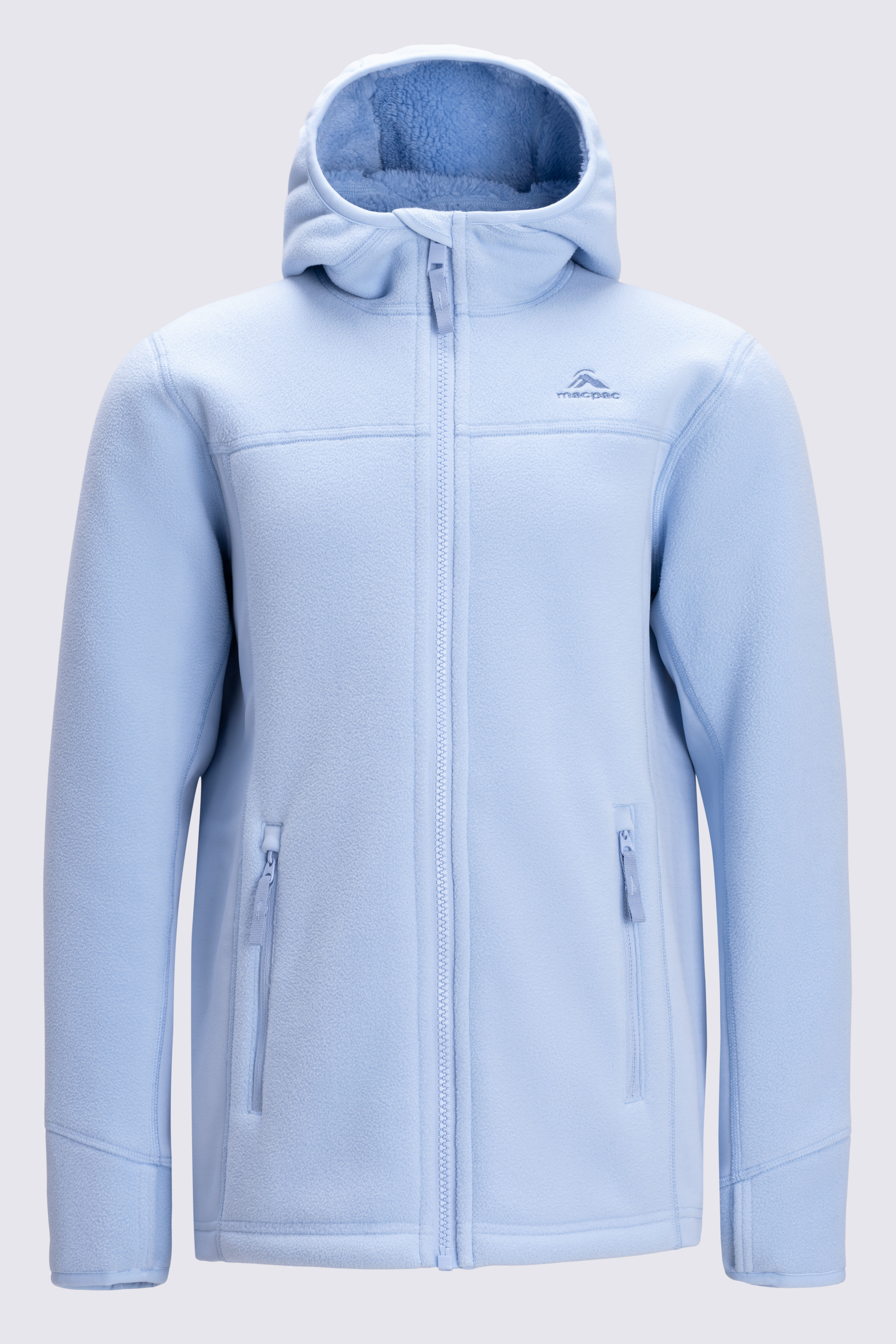 Macpac Kids Mini Mountain Hooded Fleece Jacket Macpac