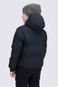 Macpac Kids' Riley Insulated Hooded Jacket, Black, hi-res