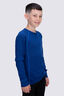 Macpac Kids' Geothermal Long Sleeve Top, Sodalite Blue, hi-res