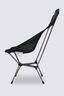 Macpac Lightweight High-Back Chair V2, Black/Black, hi-res