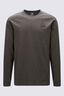 Macpac Men's Vintage Embroidered Fairtrade Organic Cotton Long Sleeve T-Shirt, Forest Night Marle, hi-res