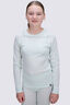Macpac Kids' Geothermal Long Sleeve Top, Surf Spray, hi-res