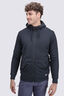Macpac Men's Waffle Sherpa Hooded Jacket, Black, hi-res