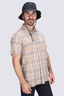 Macpac Men's Campfire Shirt, Stone Plaid, hi-res