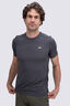 Macpac Men's brrr&deg; T-Shirt, Asphalt, hi-res