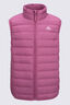 Macpac Kids' Uber Light Down Vest ♺, Malaga, hi-res