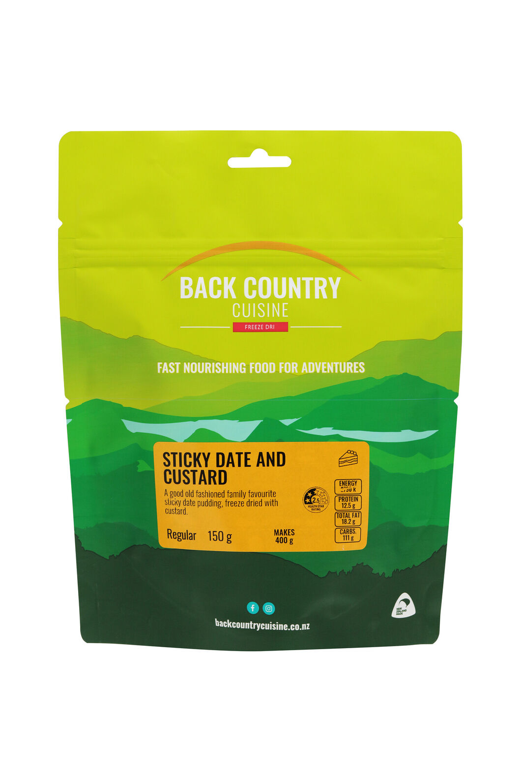 Back Country Sticky Date Pudding 150g, None, hi-res