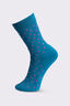 Macpac Kids' Footprint Sock, Spring Crocus/Green-Blue Polka, hi-res