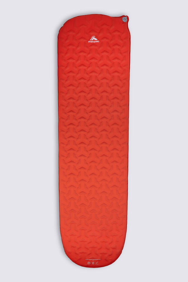 Macpac Trail CoreX Self-Inflating Sleep Mat 4cm, Red, view 1