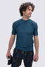 Macpac Men's Short Sleeve Rash Top, Reflecting Pond, hi-res