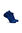 Macpac Trail Ankle Sock — 2 Pack, Amparo Blue/Navy, hi-res