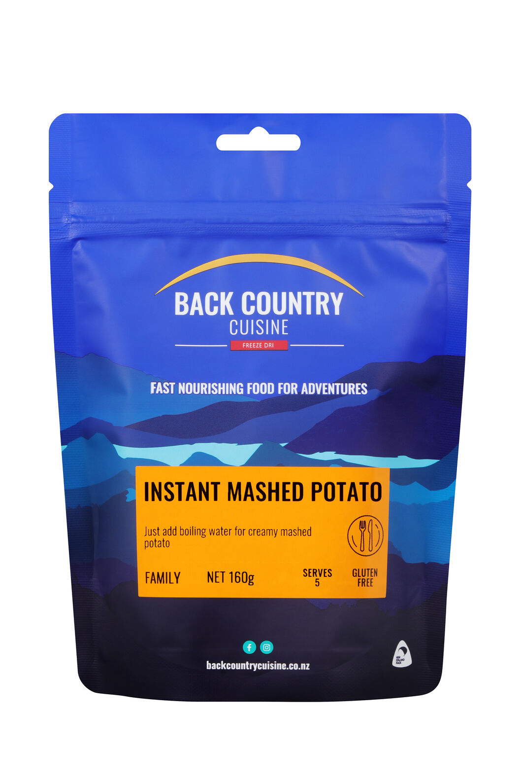 Back Country Instant Mashed Potato — Gluten Free, None, hi-res