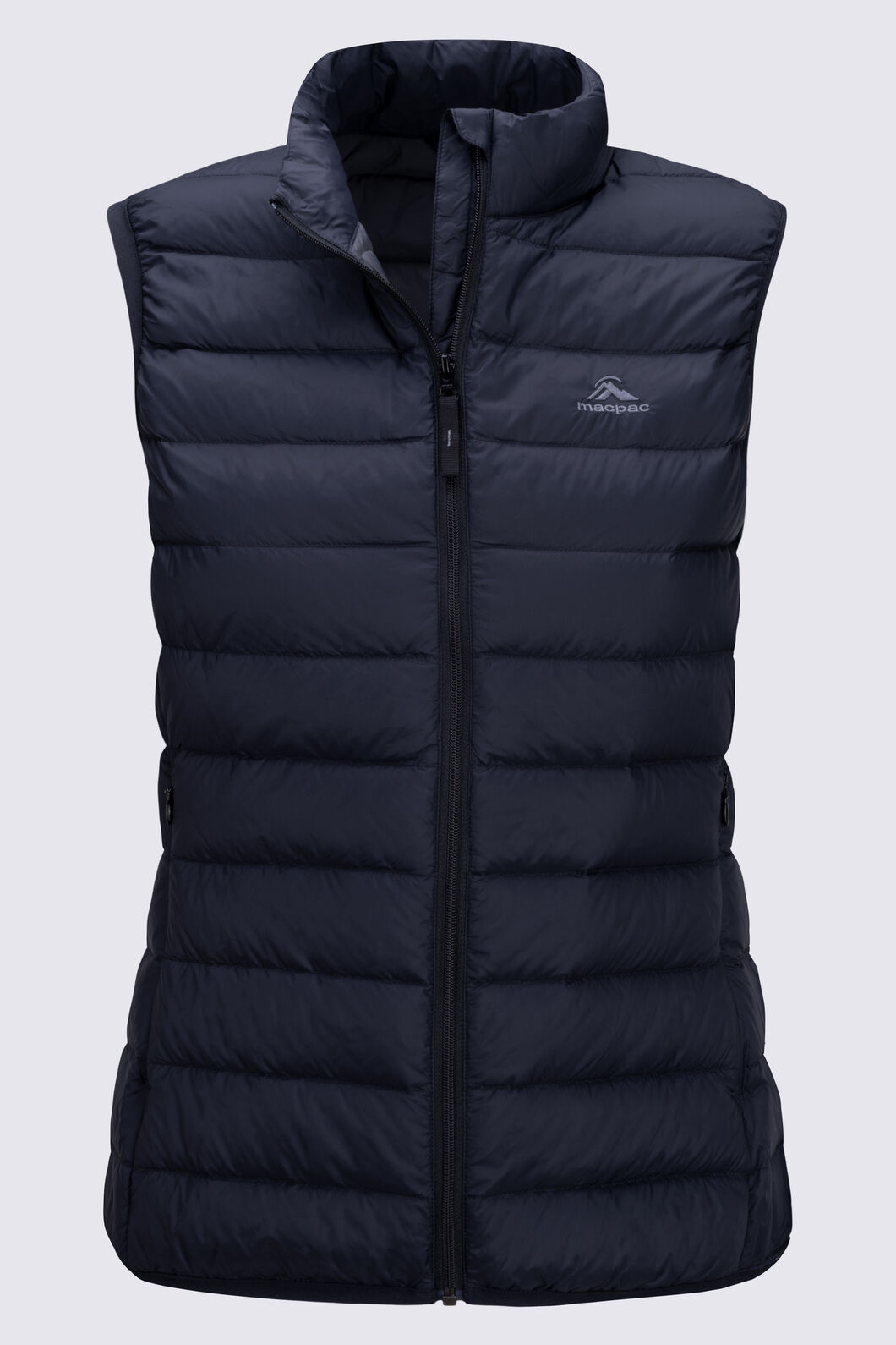 Macpac Women's Uber Light Down Vest ♺, Black, hi-res