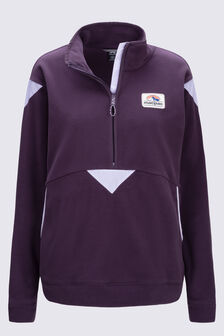 Macpac Women's Originals Fleece Pullover, Plum Perfect