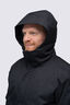 Macpac Men's Otira Waterproof Down Coat, Black, hi-res