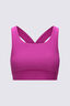 Macpac Women's Southshore Bikini Top, Rose Violet/Shatter Print, hi-res