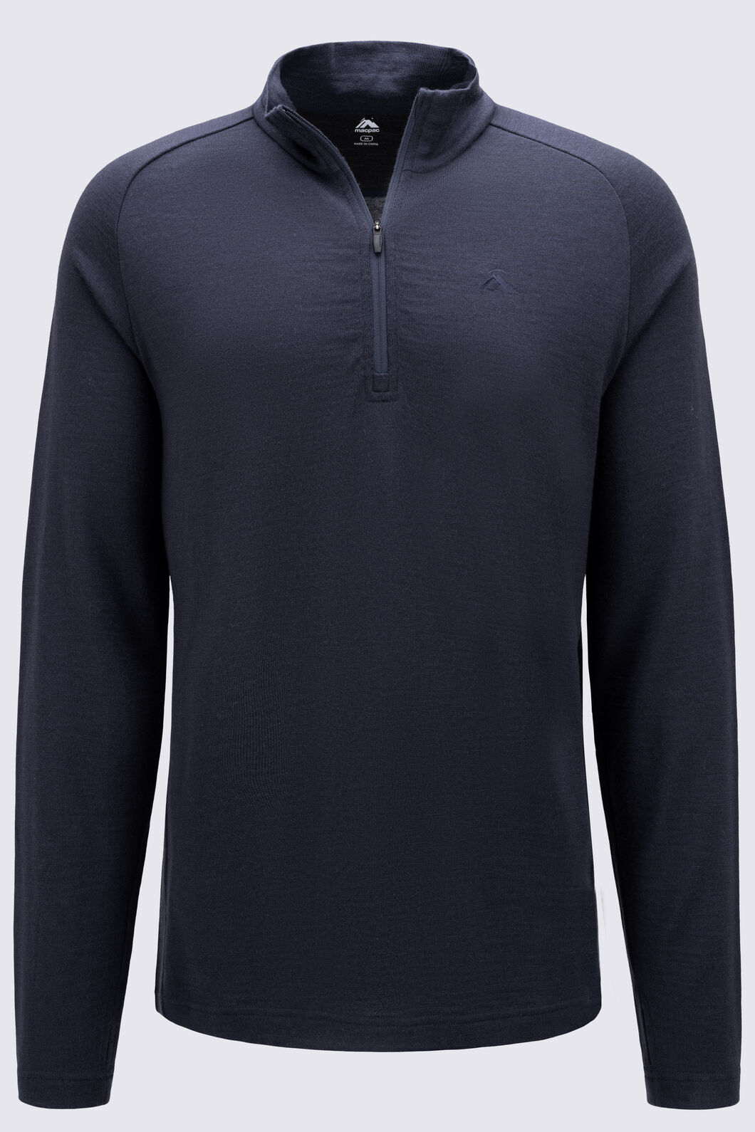 Macpac Men's Kauri 280 Merino Pullover, Black, hi-res