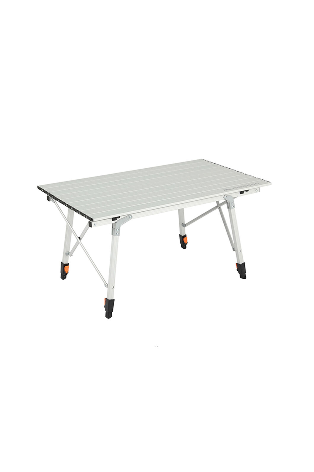 Macpac Flat Fold Camp Table, ALUMINIUM, hi-res