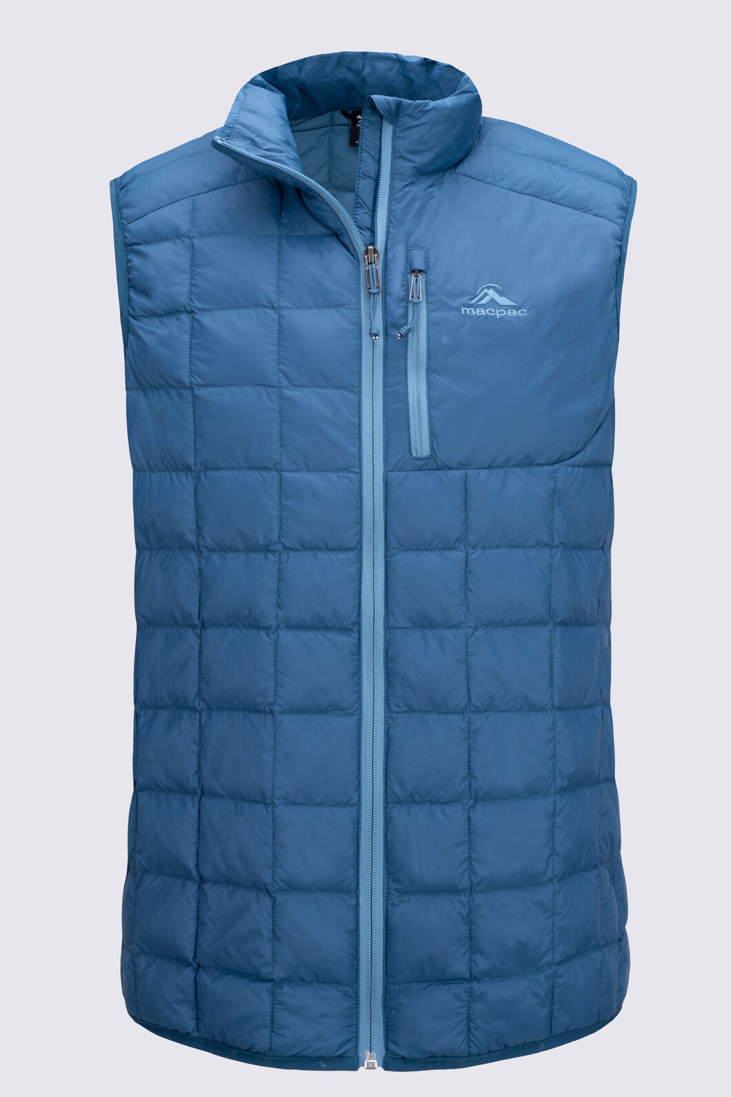 Macpac Men's Uber light Insulated Vest, Legion Blue, hi-res
