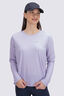 Macpac Women's Trail Long Sleeve T-Shirt, Thistle, hi-res