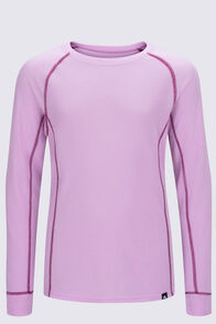 Macpac Kids' Geothermal Long Sleeve Top, Pink Lavender, hi-res