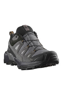Salomon Men's X Ultra 360 Leather GTX Hiking Shoes, Sharkskin/Castlerock/Kelp