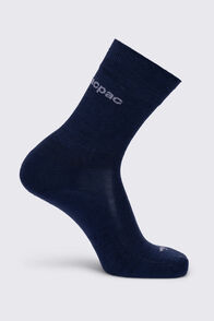 Macpac Footprint Sock, Navy, hi-res