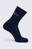 Macpac Footprint Sock, Navy, hi-res