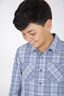 Macpac Kids' Eclipse Long Sleeve Shirt, Flint Stone, hi-res