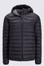 Macpac Men's Uber Light Hooded Down Jacket, Black, hi-res