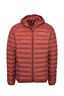 Macpac Men's Uber Light Hooded Down Jacket, Burnt Henna, hi-res