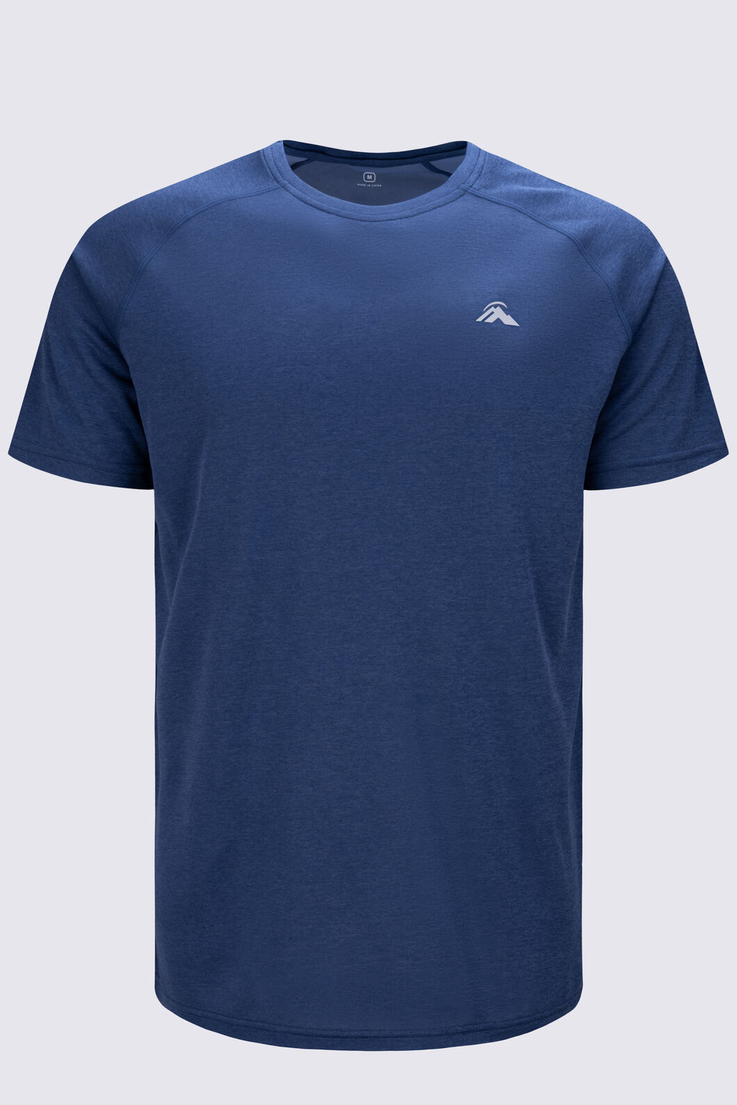 Macpac Men's Cass Short Sleeve T-Shirt, Oceana Marle, hi-res